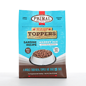 Primal Toppers - MARKET MIX Frozen Raw: Sardine